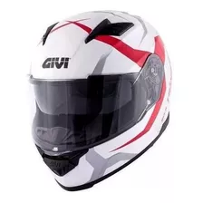 Capacete Givi 50.5 Cor Branco Tamanho Do Capacete 58