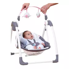 Mecedora Plegable Columpio Para Bebe Swing Infanti Musical