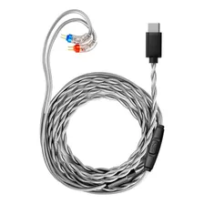 Cable De Audífonos Fiio Ls-tc1 Usb C A 0.78 Mm