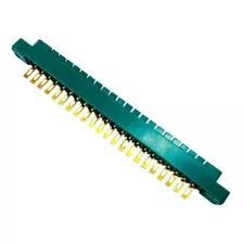 Conector De Borde De 22 Pines Paso 3,96 Mm Simple Faz X 18un