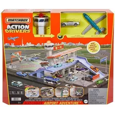 Conjunto De Jogos Matchbox Action Drivers Airport Adventure (soa Ligado)
