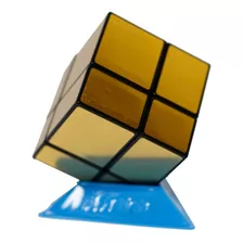 Cubo Magico 2x2 De Rubik 2x2x2 Mirror Shengshou Dorado