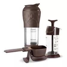 Kit Pressca Cafeteira Portátil + Balança + Espumador Leite