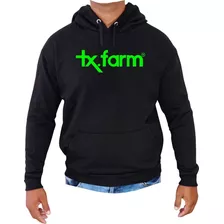 Moletom Tx Farm Logo Fluorescente Texas King Txc Lançamento
