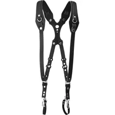 Rl Handcrafts Clydesdale Lite Dual Leather Camera Harness (s