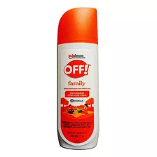 Repelente De Mosquitos Off Family Naranja Para Piel Cuerpo 