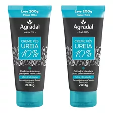 Creme Para Os Pes Agradal Ureia 10% 200g - Kit C/ 2un