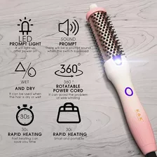 K & K Heated Curling Ceramic Tourmaline Ionic Curling Iron V