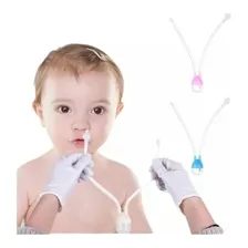 Aspirador Nasal Para Bebes Saca Mocos Flema Con Deposito