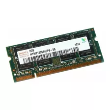 Memória Ram Color Verde 2gb 1 Sk Hynix Hymp125s64cp8-s6