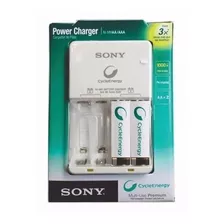 Cargador Sony Cycle Energy + 2 Pilas Aa 2500 Mah