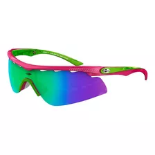 Culos De Sol Mormaii Athlon 2 Rosa Com Verde Lente Cinza