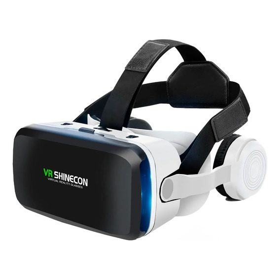 Óculos Vr Realidade Virtual 3d Com Fone Bluetooth