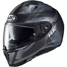 Capacete Hjc I70 Elim Preto Chumbo Fosco