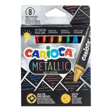 Carioca Crayones Metalizados X 8 
