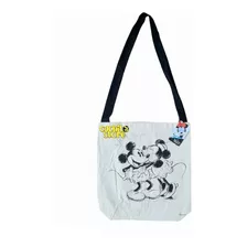 Bolsa Ecologica De Tela Algodon Mickey And Minnie Mouse 2