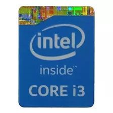 Adesivo Intel Core I3 21x16mm -
