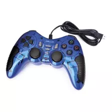 Joystick D-shock Usb Para Pc Dblue Color Azul