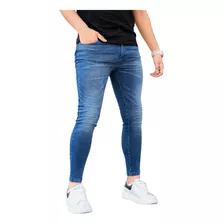 Pantalon Jean Elastizado Hombre Listo Chupin Calidad Premium