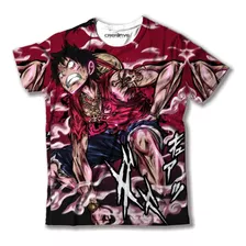 Camiseta Camisa One Piece Monkey D. Luffy 