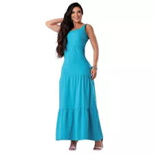 Vestido Longo Para Gestantes Alça Estilo 3 Marias 