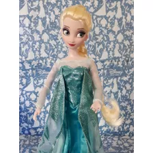 Boneca Elsa 2014/15 New S/ Cx - Disney Store Envio 7 Dias