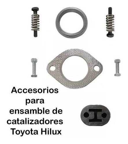 Catalizadores Toyota Hilux 2015 2016 2017 2018 2019 2020 Foto 2