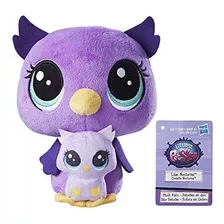 Littlest Pet Shop Parejas De Felpa Lila Nocturna Y Owlette N