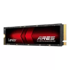 Ssd Lexar 4 Tb Ares M.2 2280 Nvme Pcie Gen4x4 7400mb/s