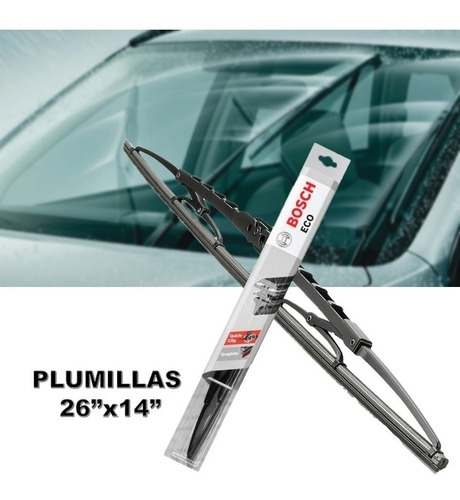 Plumilla Bosch Eco Para Suzuki Sx4 26x14 Foto 2