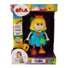 Brinquedo Infantil Flora Fadinha De Atividades 22cm Elka 750