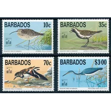 Fauna - Pájaros Migratorios - Barbados - Serie Mint