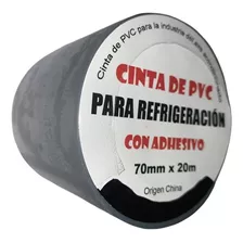 Cinta Pvc Con Adhesivo Aire Acondicionado Blanca 70mm X 20mt