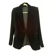 Blazer De Terciopelo De Mujer. Mango