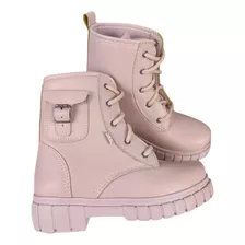 Bota Casual Nilqi Bolso Rose.