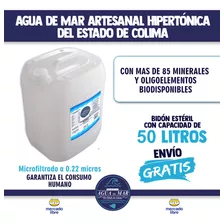 Agua De Mar Artesanal Hipertónica De Colima 50i Envíogratis 