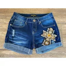 Shorts, Ropa De Dama, Mezclilla, Deni,np226