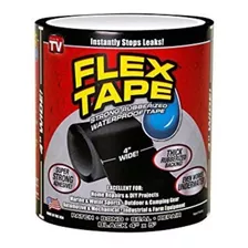 Fita Adesiva Para Reparos Flex Tape Black Cola Tudo Remendo