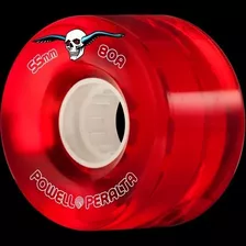 Roda Powell Peralta 55mm 80a Clear Cruisers Vermelha - Skate