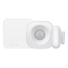 Kit Segurança Sensor Presença Sensor Porta Hub Zigbee Wifi