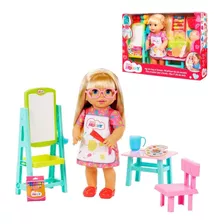 Little Mommy Mi Primer Dia De Clases Mattel - Rubia