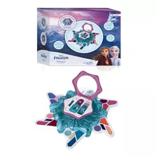 Frozen 2 Set De Maquillaje Copo De Nieve Giratorio C/espejo 