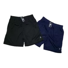 Kit 2 Shorts Calçao Com Bolso Lateral Esporte Tam M Ao G5