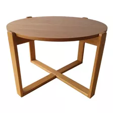 Mesa Ratona Redonda De Madera