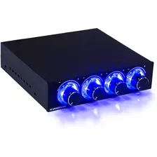 Controlador De Cooler De 4 Canales | Kingwin / Led Azul