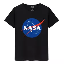 Camiseta Masculina Algodão Premium Nasa Meteoro Espaço Eua