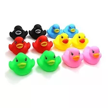 Novedad Lugar Float Y Chirrido Pato De Goma Ducky Juguete De