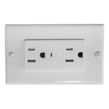 Tomacorriente Fija Doble Vta+ Smart Home Color Blanco