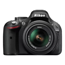  Nikon Kit D5200 + Lente 18-55mm Vr Dslr Color Negro