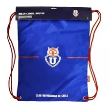 Mochila Morral Bolso Cordel U De Chile Fanáticos Futbol